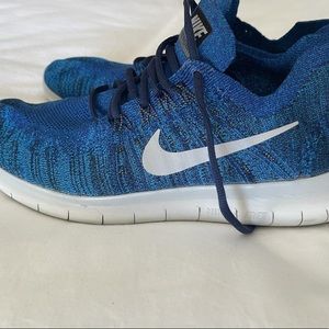 Nike Free RN Flyknit Sneakers, Size 12